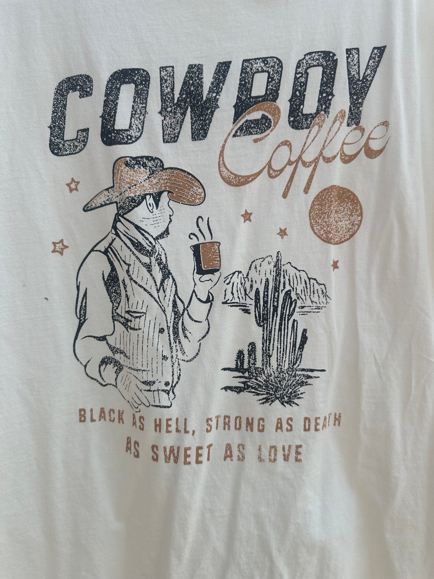 Cowboy Coffee T