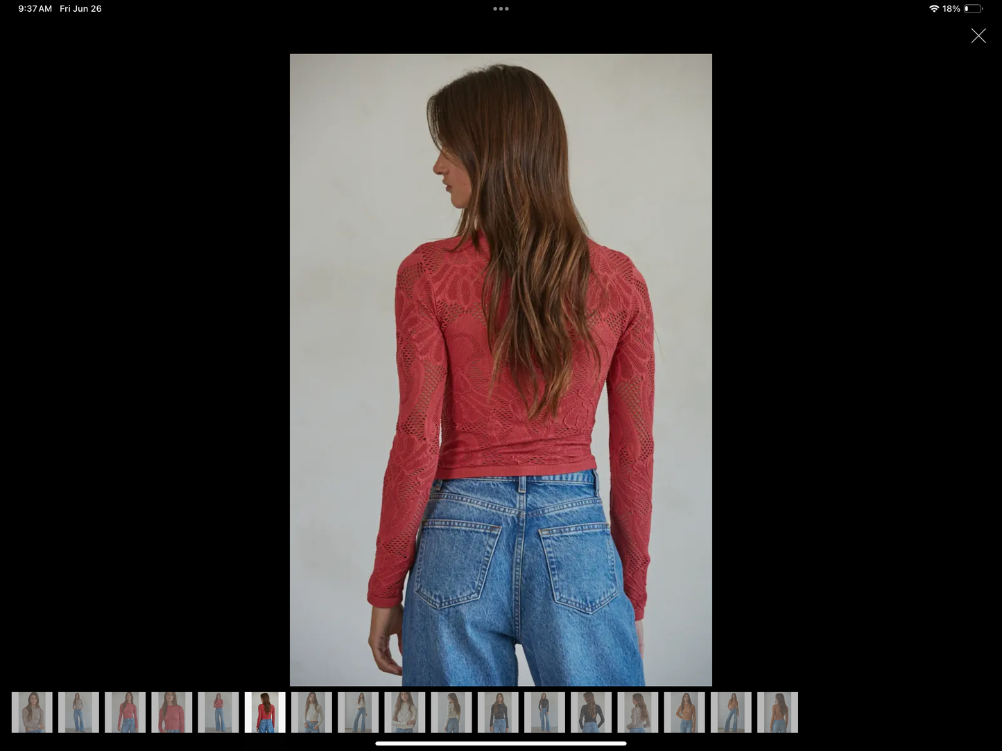 Mesh Long Sleeve
