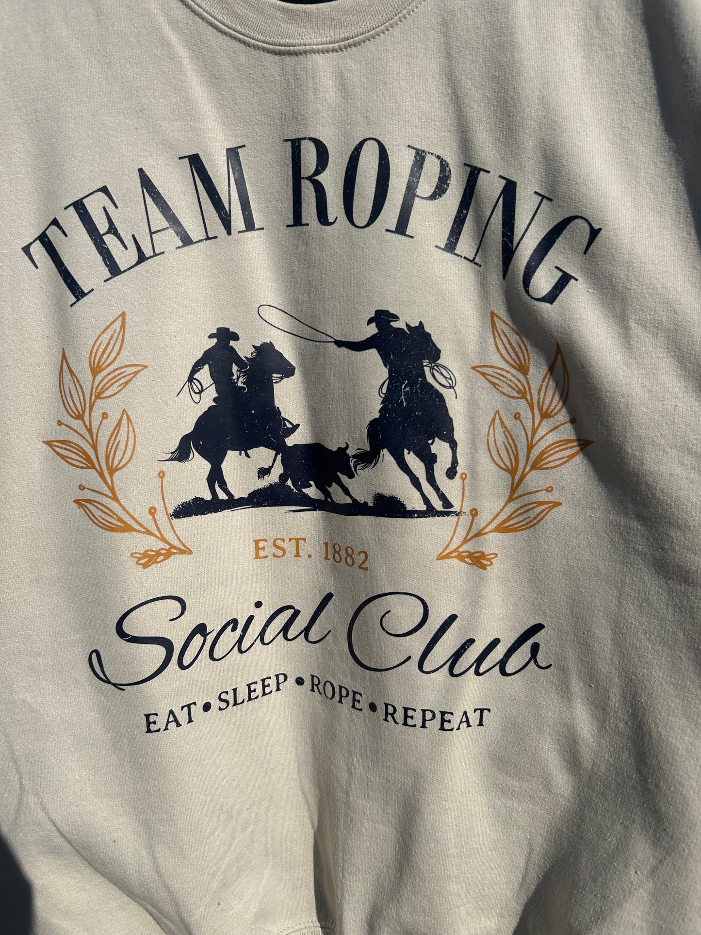 TeamRoping Crewneck