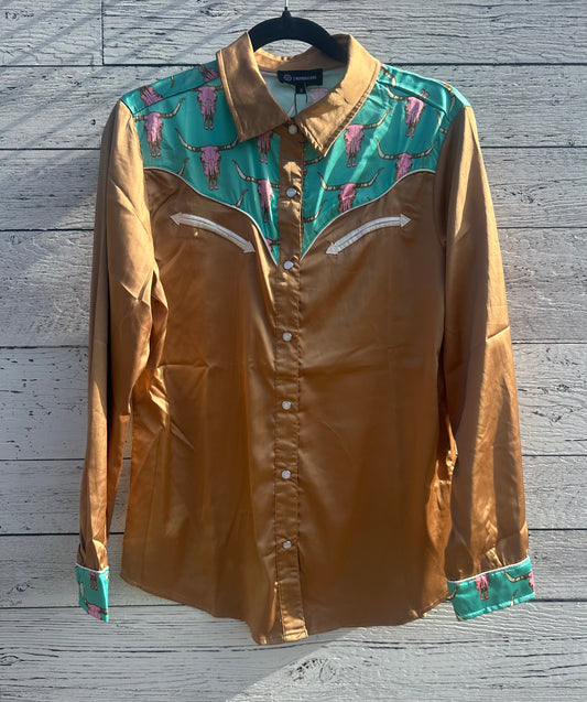 Pearl Snap Button Up