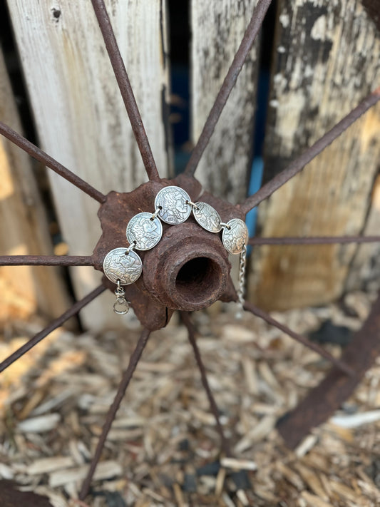 Native Coin Bracelet