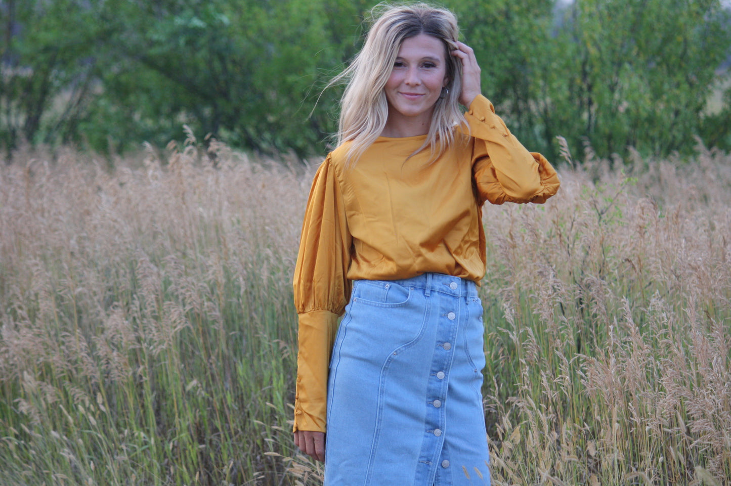 Denim Skirt