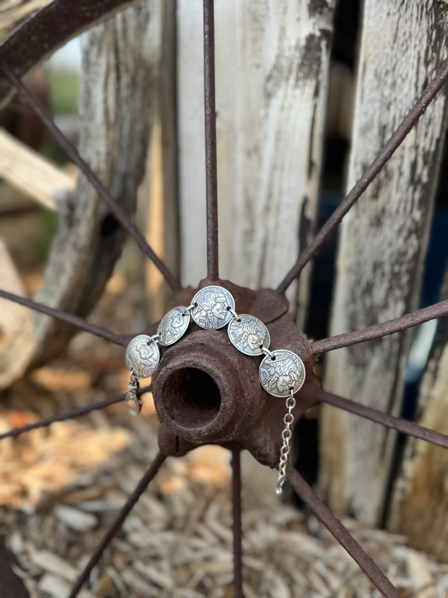 Native Coin Bracelet