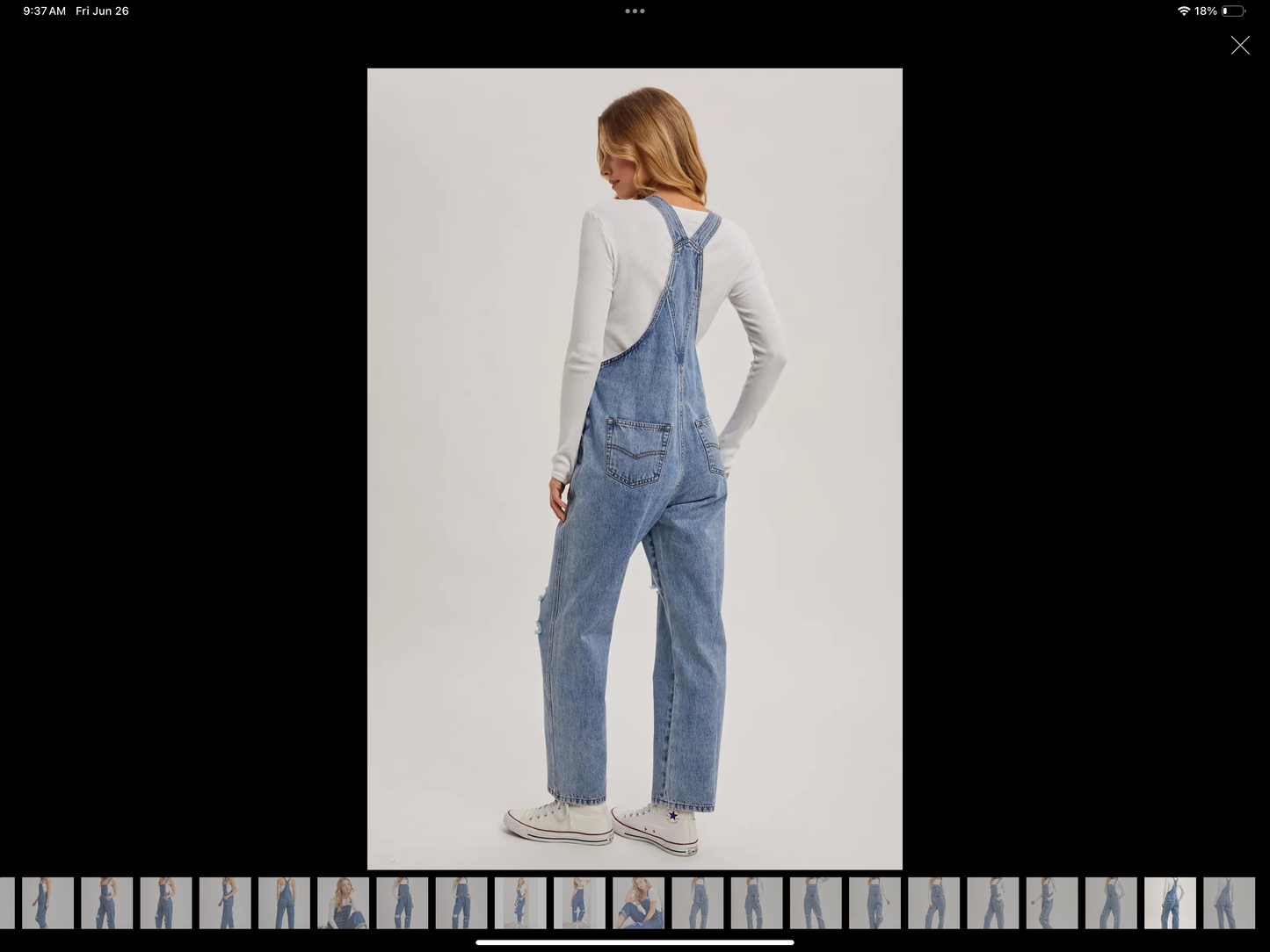 Denim Overalls