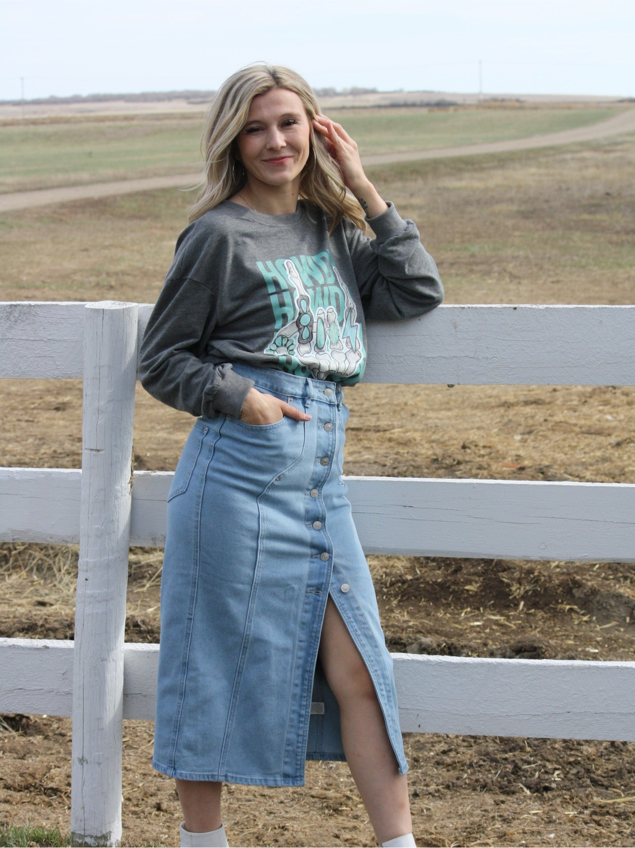 Denim Skirt