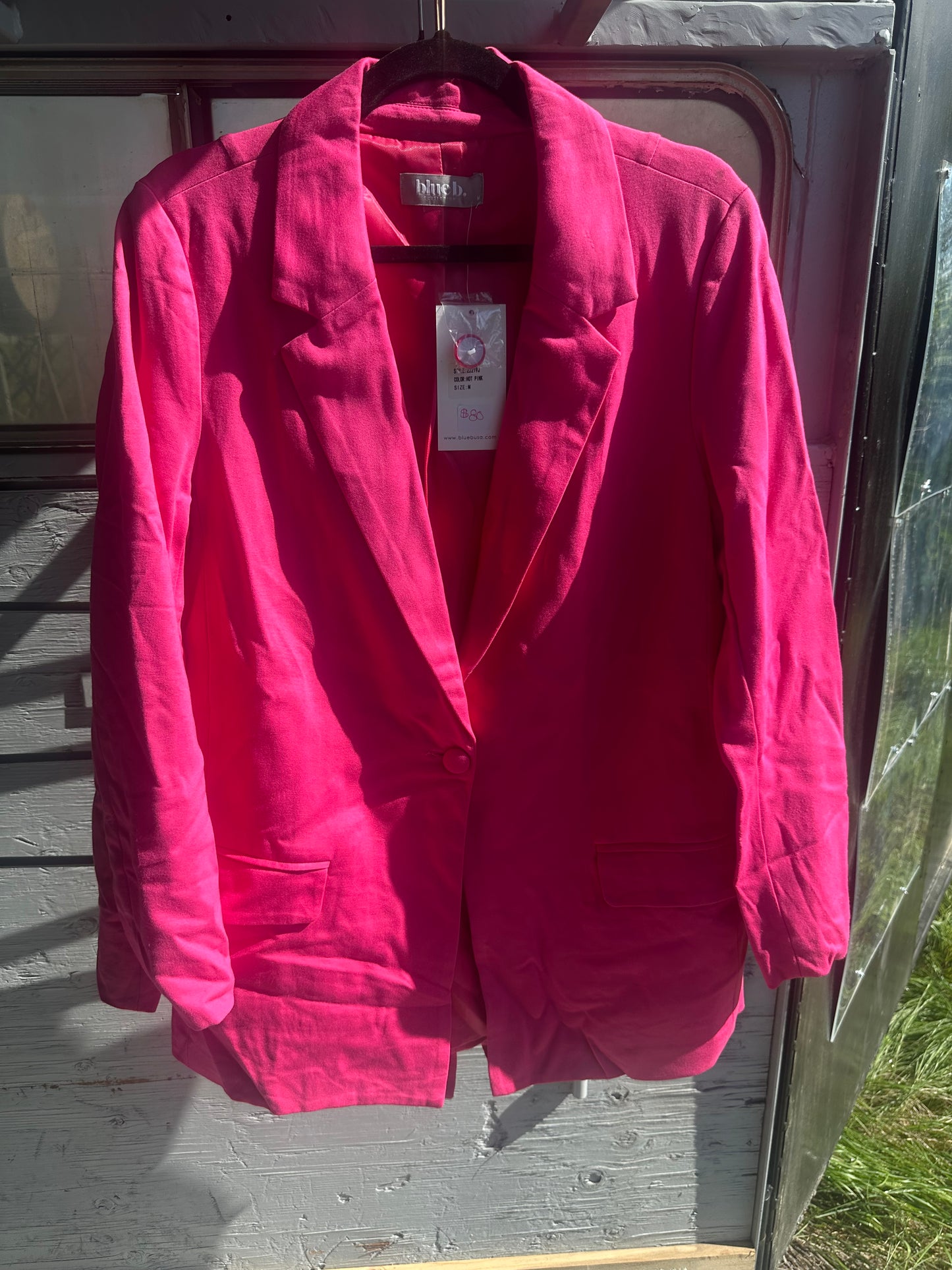 Pretty in Pink Blazer