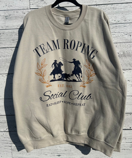 TeamRoping Crewneck