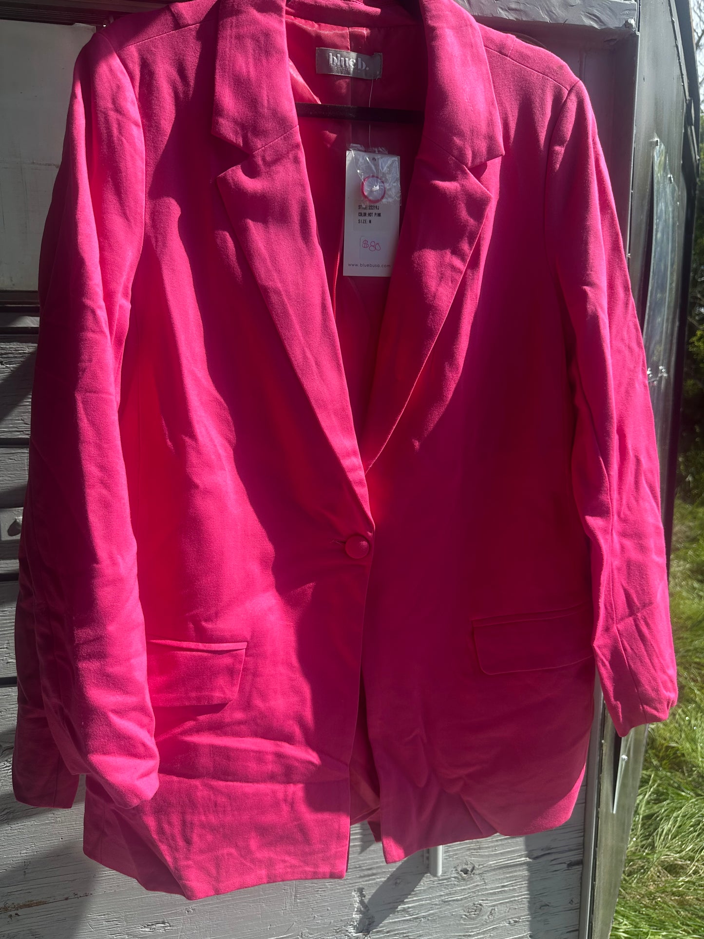 Pretty in Pink Blazer