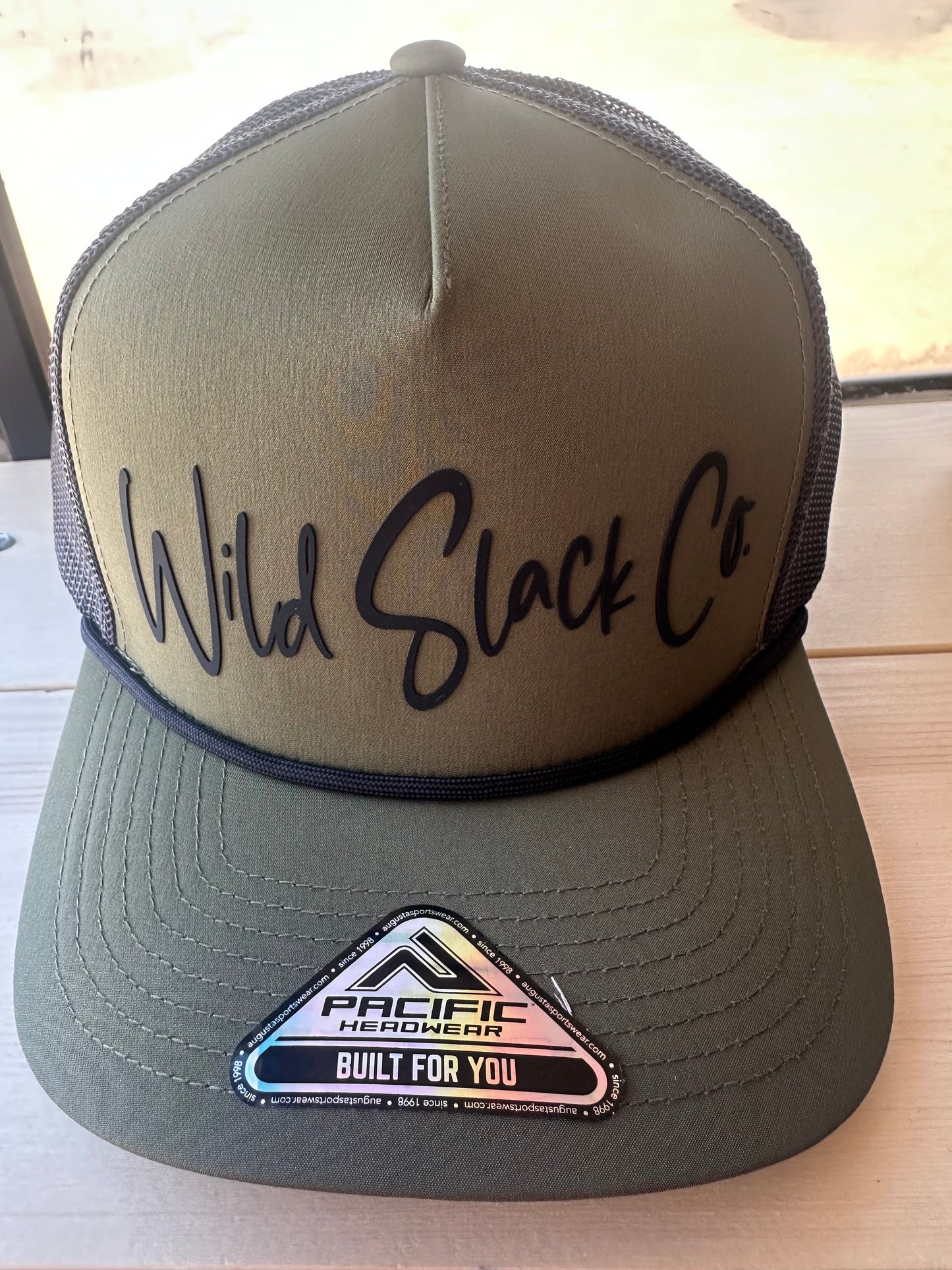 WSC Hats Brown/Hunter green