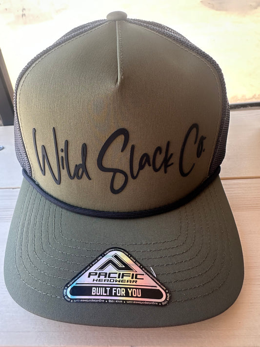 WSC Hats Brown/Hunter green