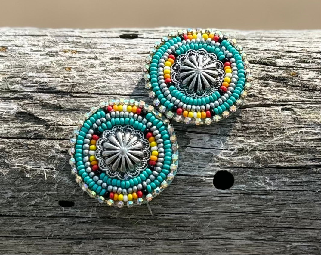 Beaded Studs