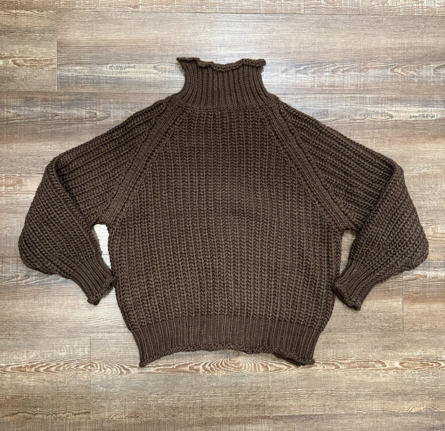 Turtleneck Knit Sweater (2 colors)